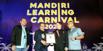 MURI Beri Seritifikat Bank Mandiri Peserta Pelatihan Terbanyak