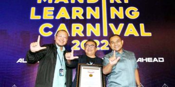 MURI Beri Seritifikat Bank Mandiri Peserta Pelatihan Terbanyak