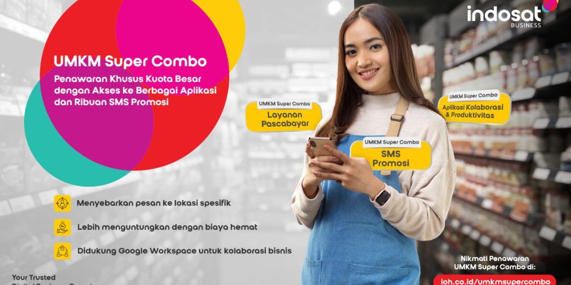 Maksimalkan Potensi UMKM, Indosat Business Siapkan Paket Khusus UMKM