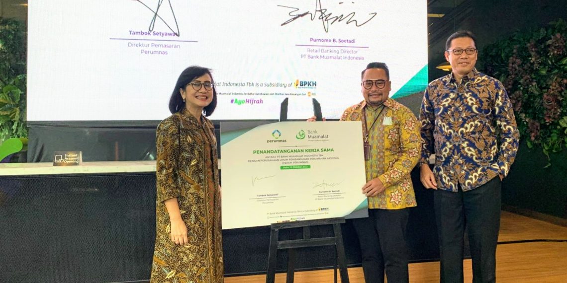 Bank Muamalat Gandeng Perumnas Pasarkan KPR Hijrah