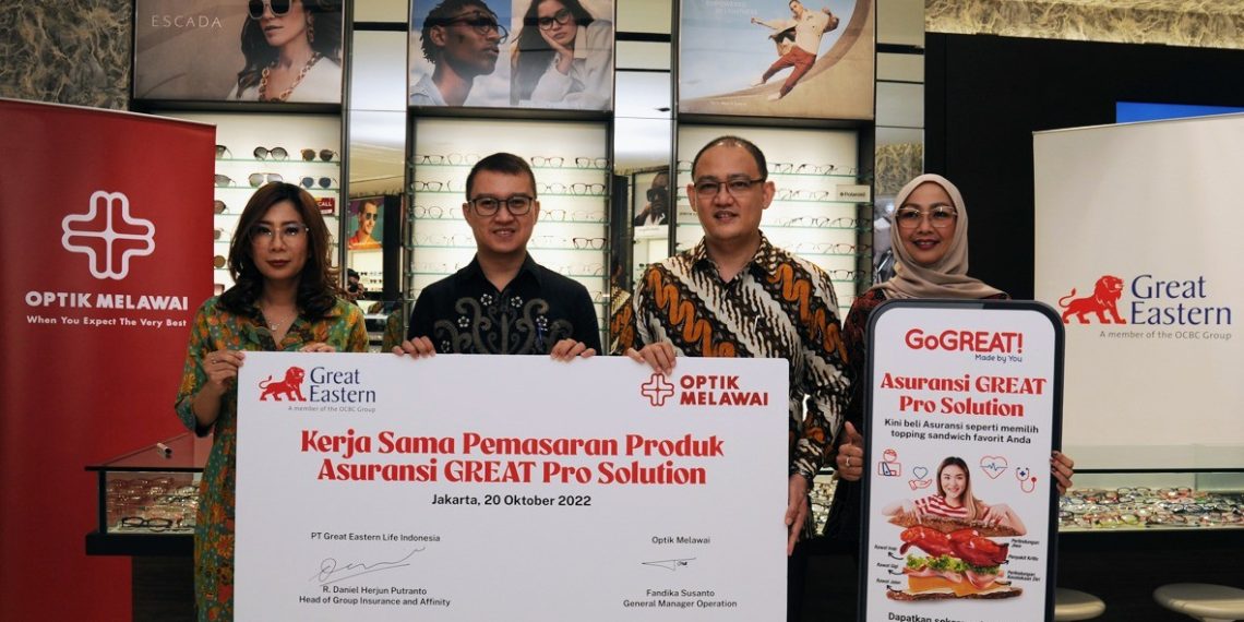 Great Eastern dan Optik Melawai Kolaborasi Wujudkan Target 90% Inklusi Keuangan