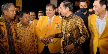 Jokowi Beri Angin Segar Airlangga untuk Menuju Pilpres 2024