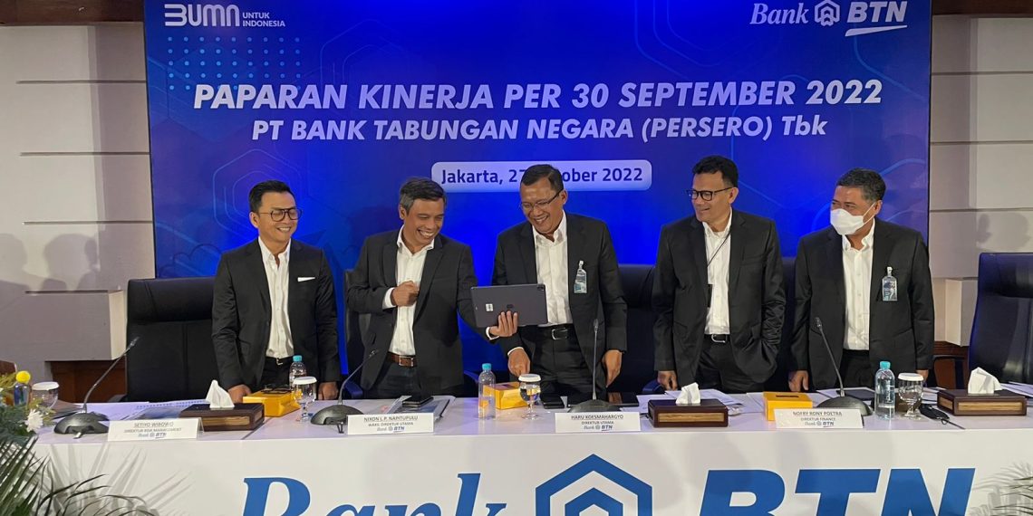 Laba BTN Melejit 50,1% jadi Rp2,28 Triliun di Kuartal III-2022
