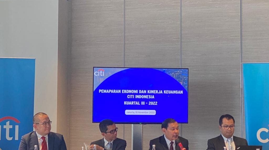 Citibank Indonesia Bukukan Laba Rp1,1 Triliun di Kuartal III-2022