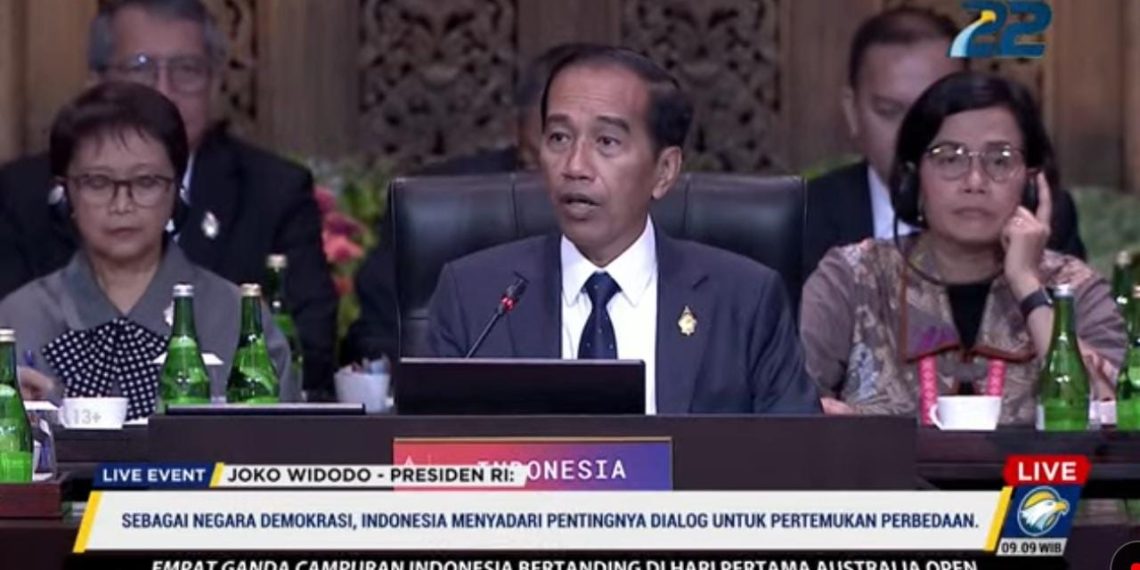 KTT G20 Dibuka, Jokowi Tekankan Kerjasama untuk Hadapi Krisis Global