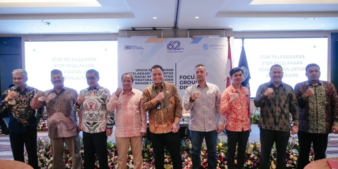 Dukung Keselamatan Berlalu Lintas, Jasa Raharja Gelar FGD