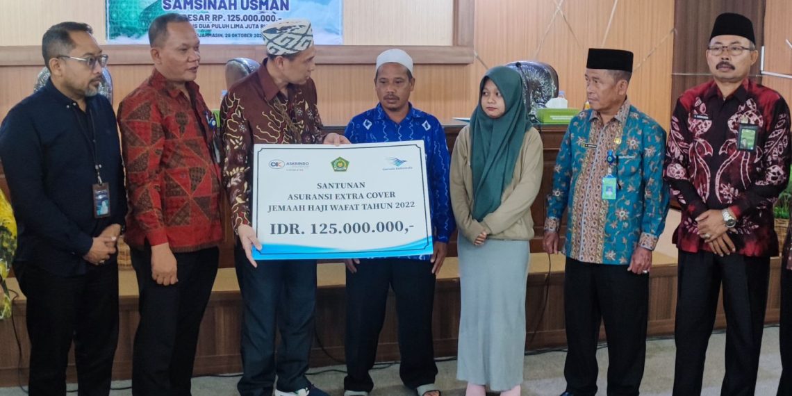Askrindo Cairkan Klaim Jamaah Ibadah Haji yang Wafat Senilai Rp500 Juta