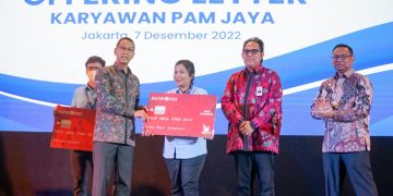 Kolaborasi BUMD, Bank DKI Fasilitasi Pembayaran Gaji Karyawan PAM Jaya