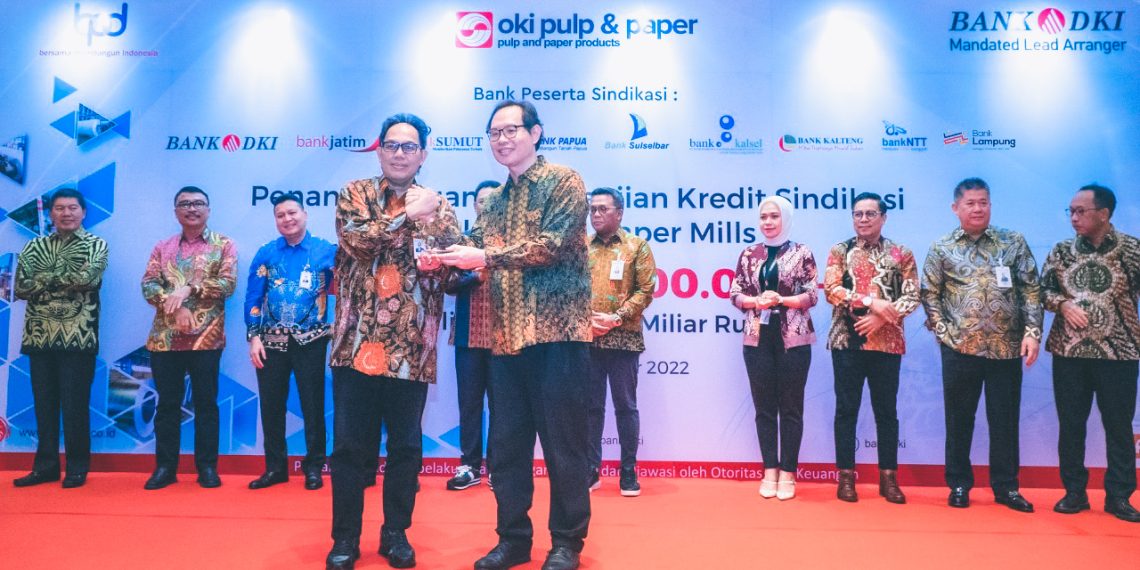 Kerjasama Penyaluran Kredit Sindikasi PT Oki Pulp Paper & Mills