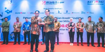 Kerjasama Penyaluran Kredit Sindikasi PT Oki Pulp Paper & Mills