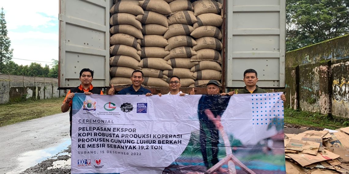 Desa Devisa LPEI Bawa Kopi Robusta RI Tembus Pasar Mesir