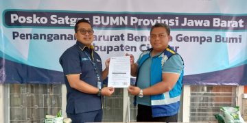 Serahkan Bantuan Bencana Gempa, Asabri Percepat Pemulihan Cianjur