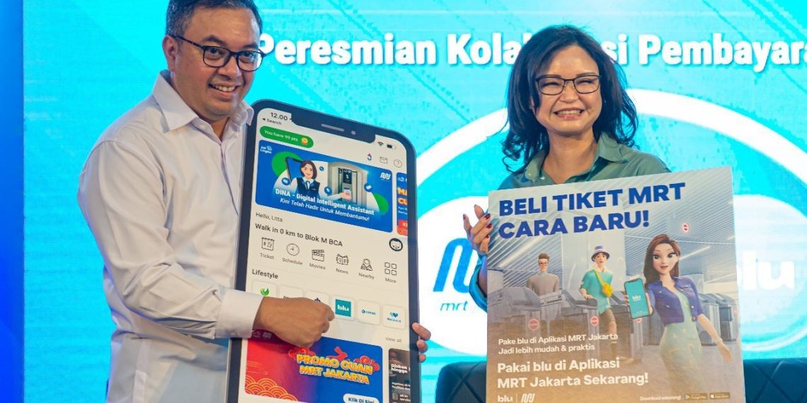 MRT Jakarta Gandeng BCA Digital Hadirkan Layanan Bank as a Services