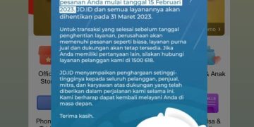 Resmi Tutup, JD.ID Stop Layanannya Pada 31 Maret 2023