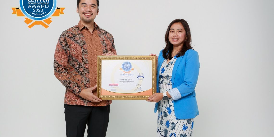 AllianzCare Hattrick Sabet Contact Center Service Excellence Award