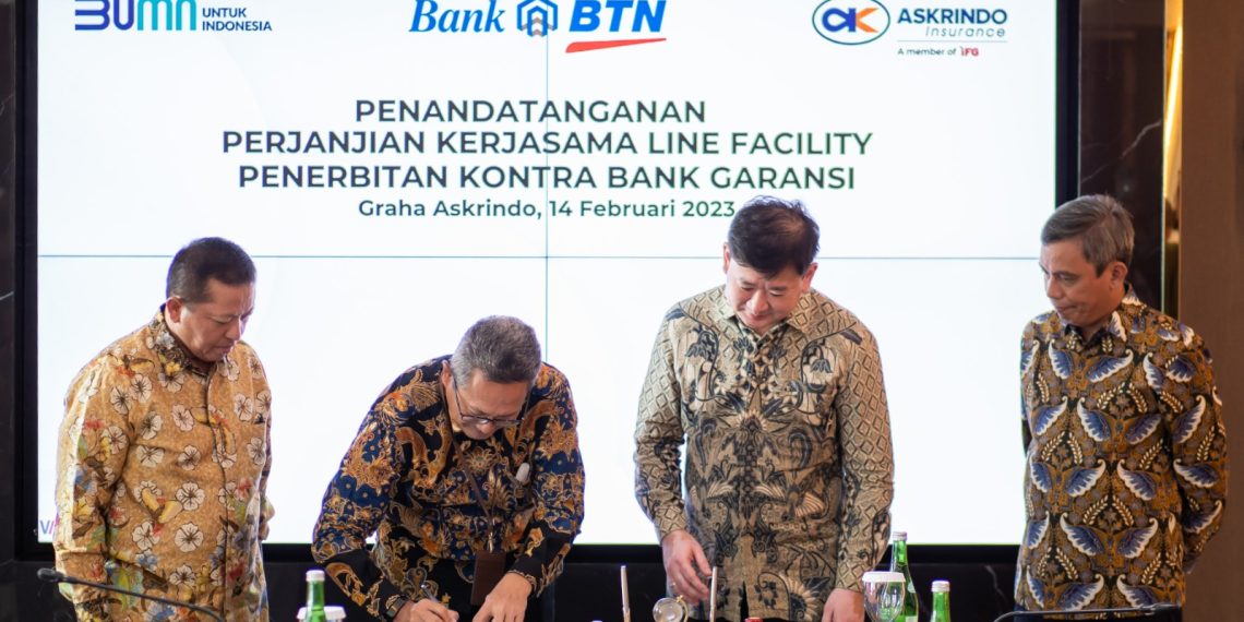 Askrindo Raih Line Facility Senilai Rp1,5 Triliun dari BTN