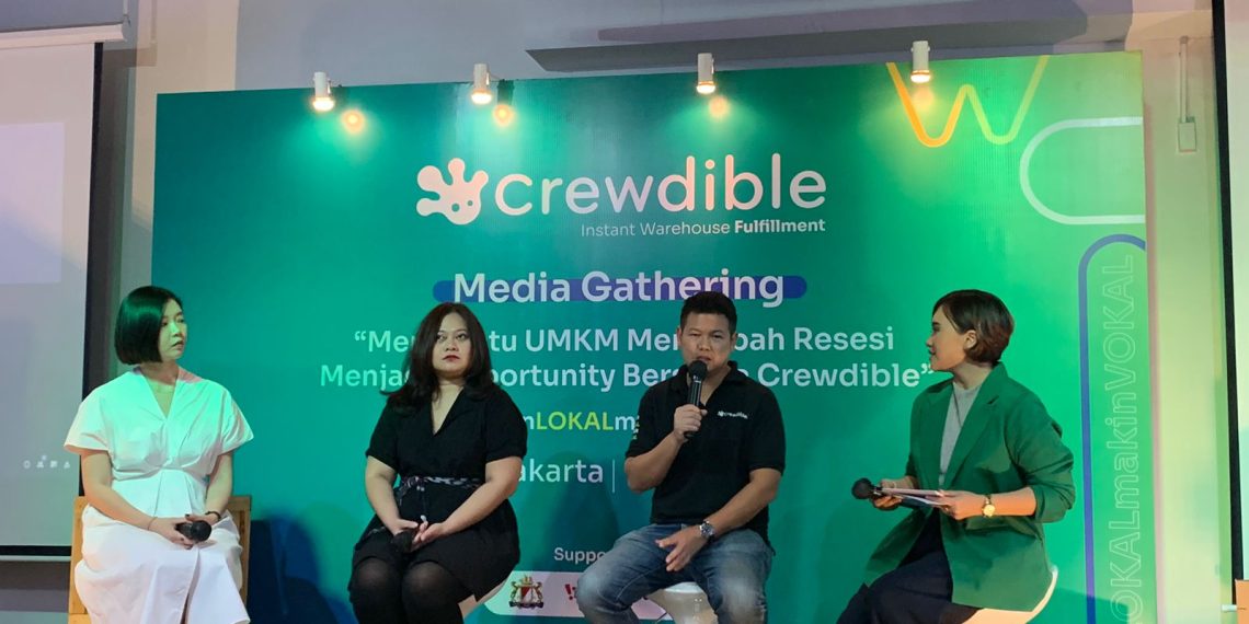 Crewdible Bantu UMKM Hadapi Tantangan Resesi Menjadi Peluang