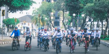 Gowes Bareng HUT Ke73 BTN