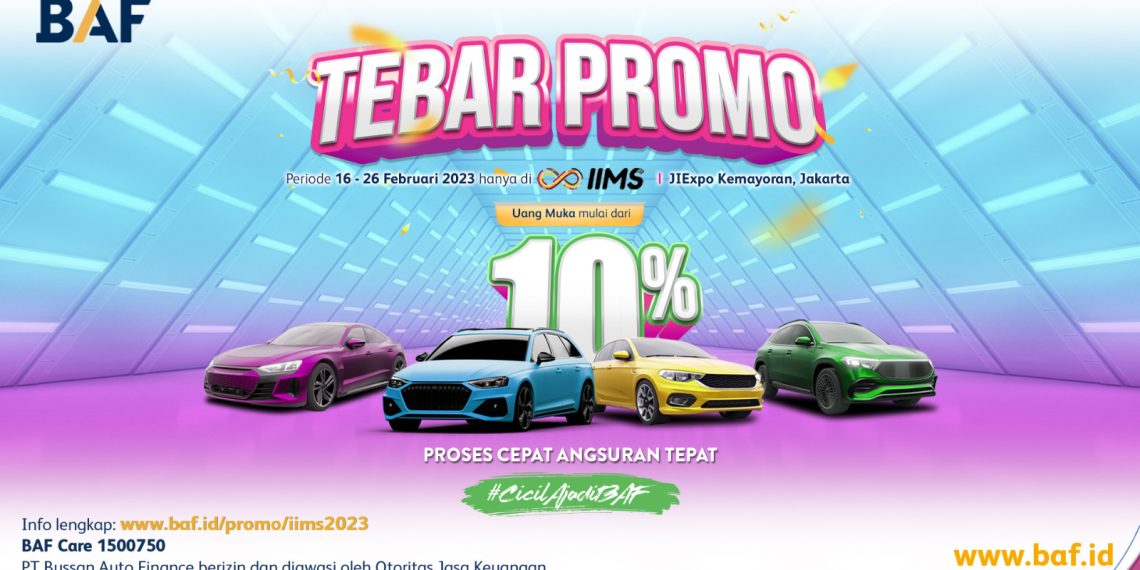 Tebar Promo di IIMS 2023, BAF Tawarkan Bunga Mulai 3%