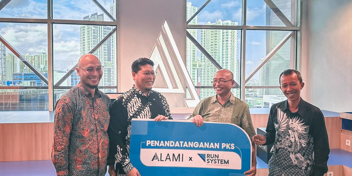 ALAMI Teken Kerjasama dengan RUN System Perluas Akses Pembiayaan Pelaku UMKM Nasional