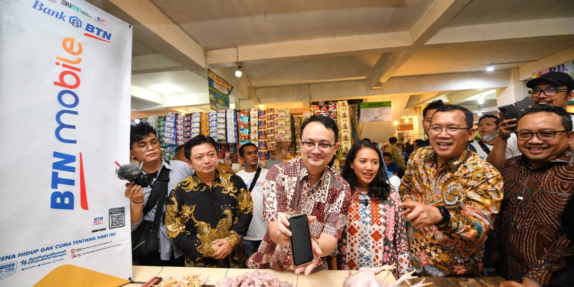 BTN Genjot Digitalisasi Pasar Tradisional