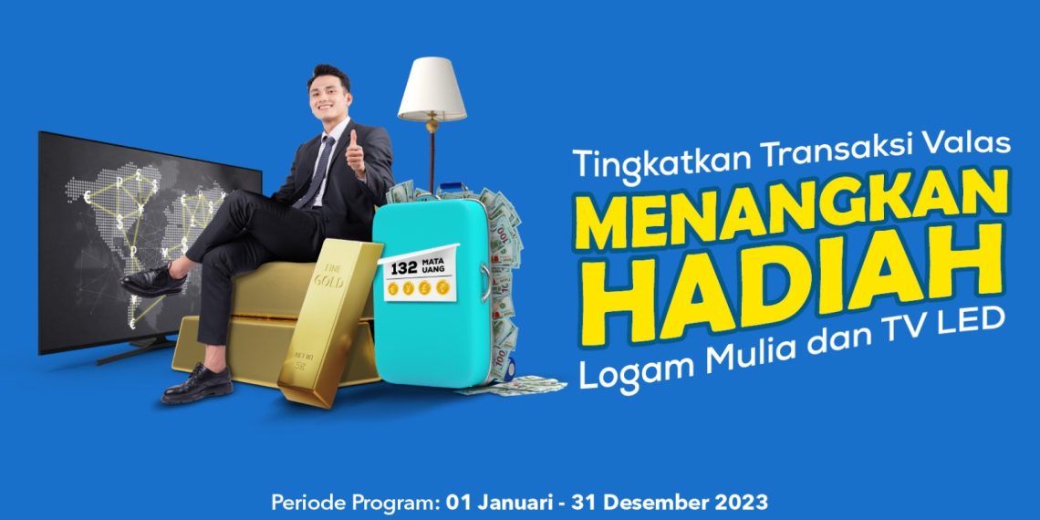 Transfer Valas Bisa Bawa Pulang TV LED dan Logam Mulia, Simak Caranya!