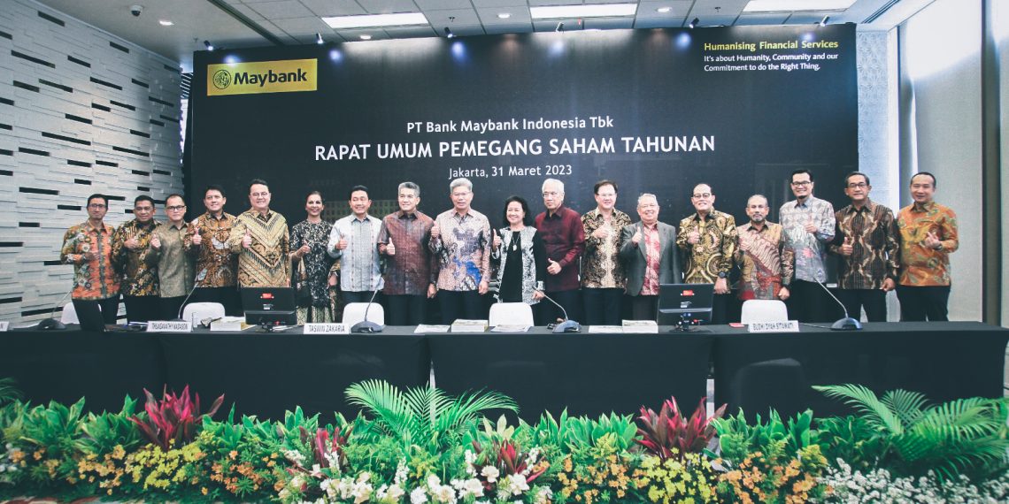 RUPST Maybank Indonesia Menyetujui Penggunaan Laba Bersih Perseroan