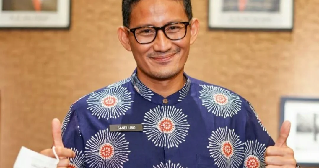 Menteri Pariwisata dan Ekonomi Kreatif (Menparekraf) Sandiaga Salahuddin Uno