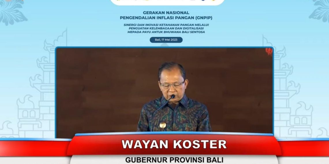 Inflasi jadi 4,45%, Gubernur Bali Tekankan Sinergitas