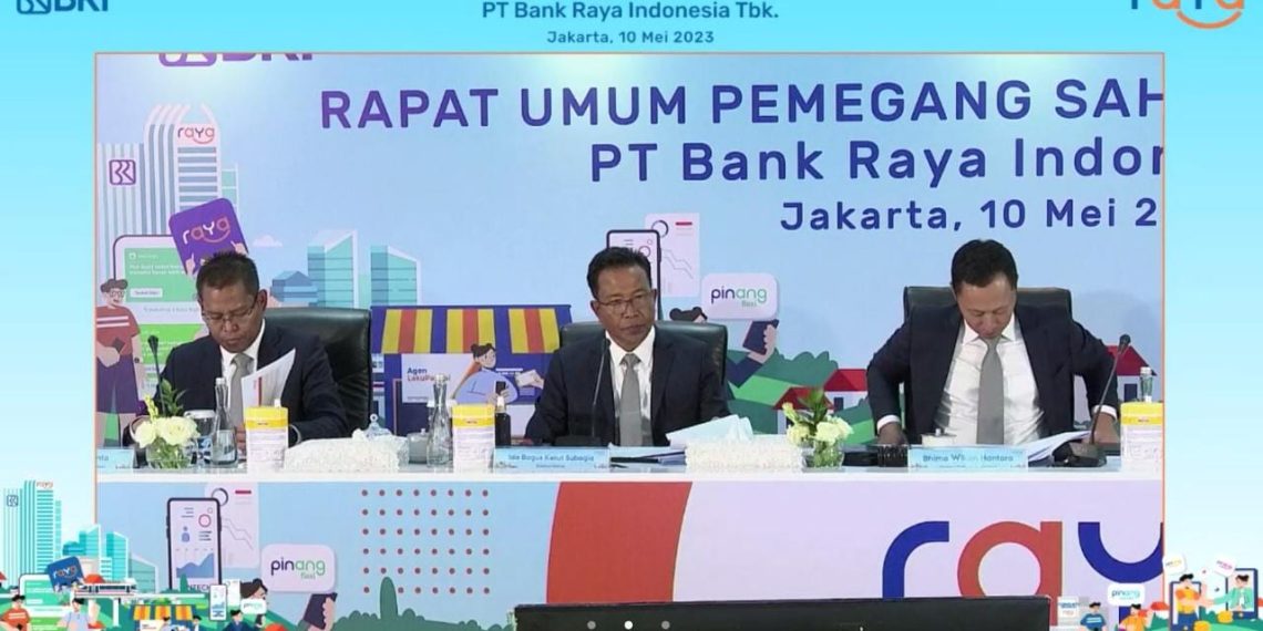 Bank Raya Raih Dana Rights Issue Rp996,6 Miliar