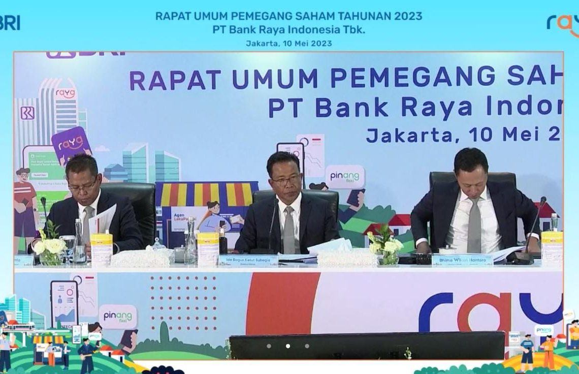 Rombak Susunan Komisaris Dan Direksi, Bank Raya Tak Bagi Dividen ...