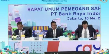 Bank Raya Raih Dana Rights Issue Rp996,6 Miliar