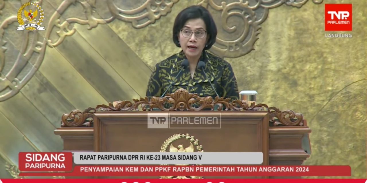 Sri Mulyani Targetkan Ekonomi RI Tumbuh Hingga 5,7% Di 2024 | Infobanknews