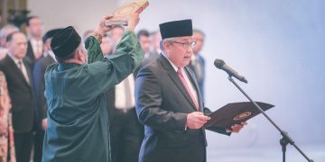 Pelantikan Perry Warjiyo sebagai Gubernur BI