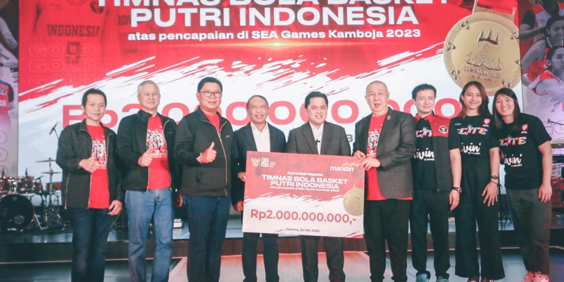 Apresiasi Bank Mandiri untuk Timnas Basket Putri