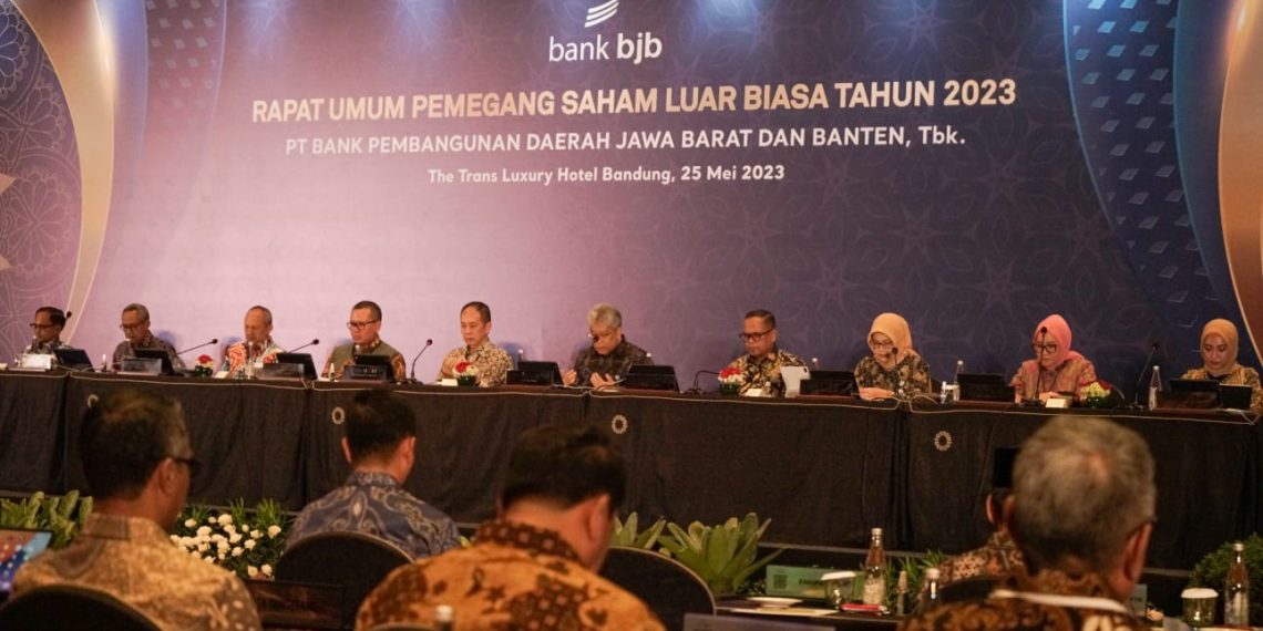 Perkuat Tata Kelola, RUPSLB BJB Tunjuk Komisaris Baru