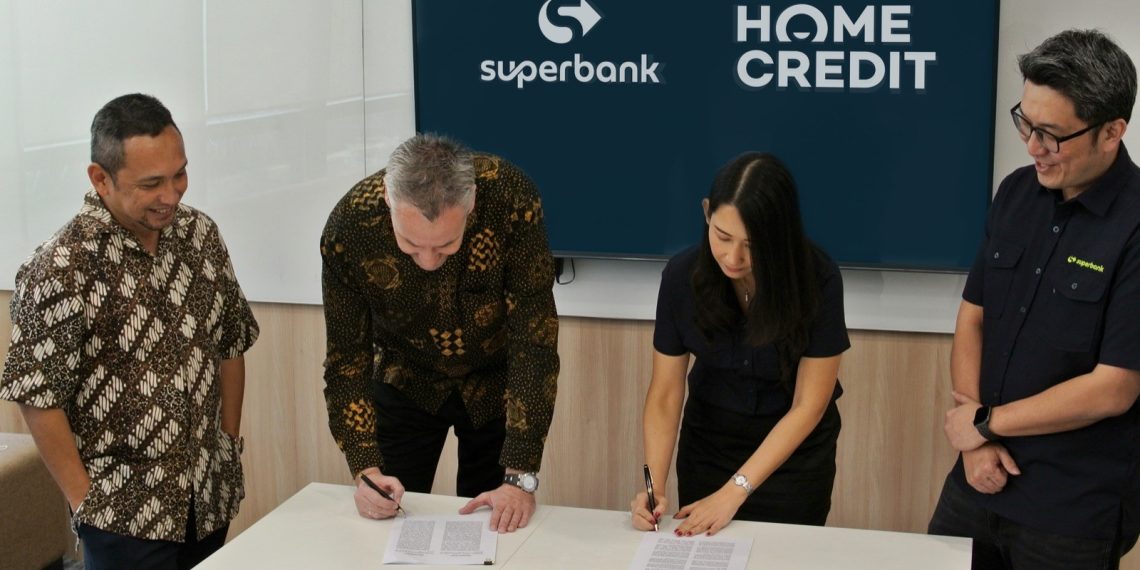 Superbank dan Home Credit Perluas Pembiayaan Masyarakat Underbanked