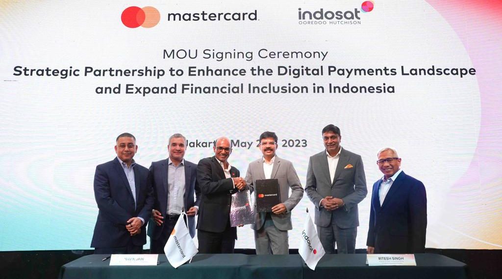 Indosat-Mastercard Kerja Sama Kembangkan Solusi Pembayaran Digital