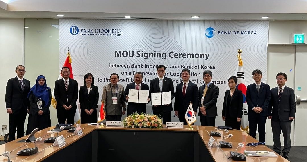RI dan Korsel Sepakati Kerja Sama Penggunaan Mata Uang Lokal