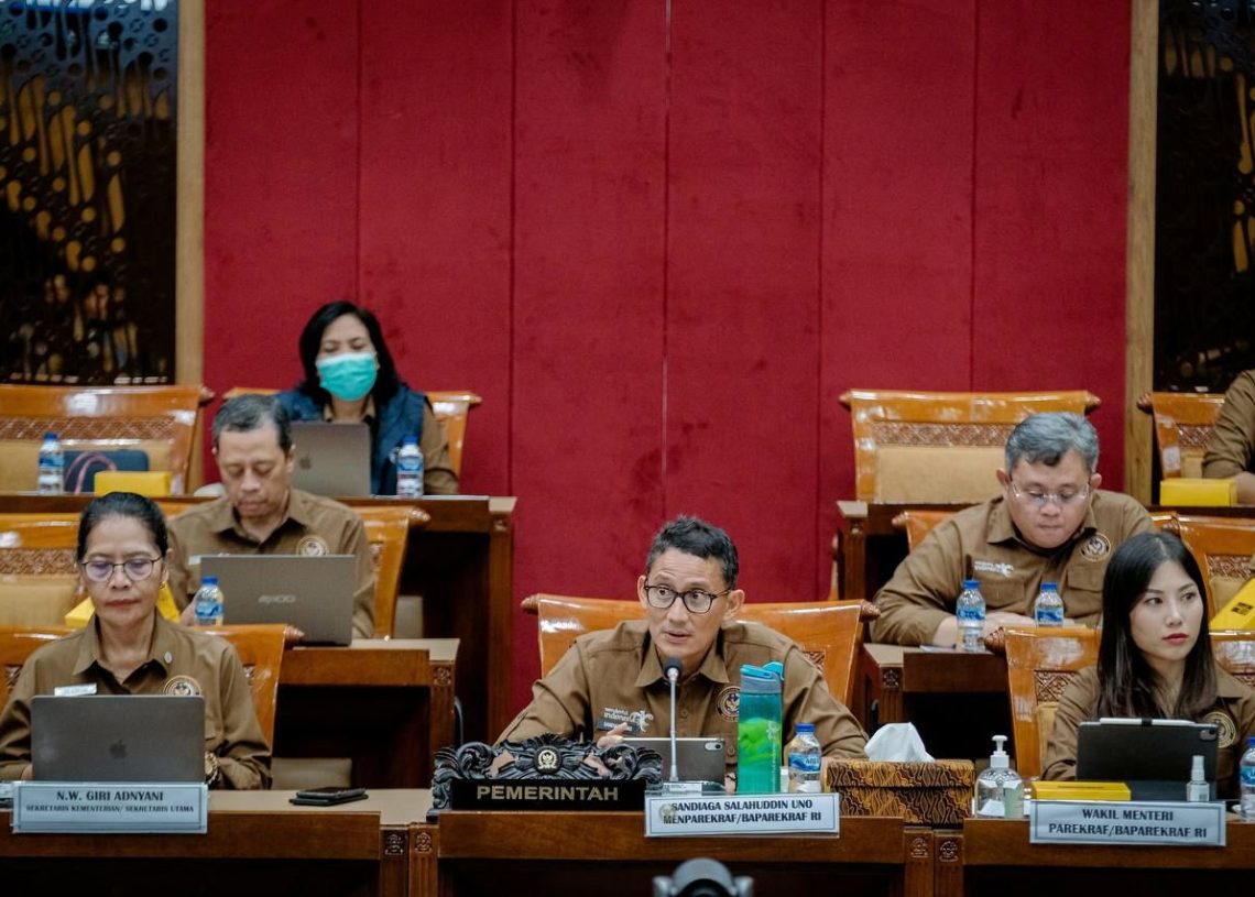 Pagu Indikatif Kemenparekraf 2024 Rp3,4 T, Fokus Tingkatkan Inovasi SDM ...