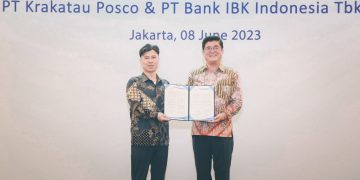 Bank IBK Indonesia Jalin Kerja Sama Strategis dengan Krakatau Posco