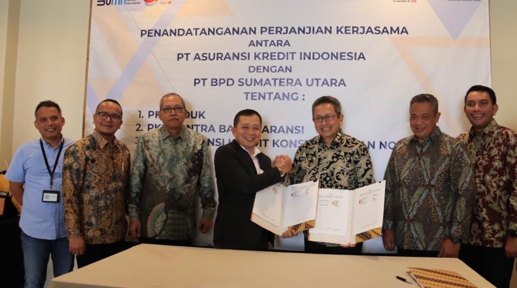 Askrindo-BPD Sumut Jalin Kerja Sama Asuransi Kredit dan Kontra Bank Garansi