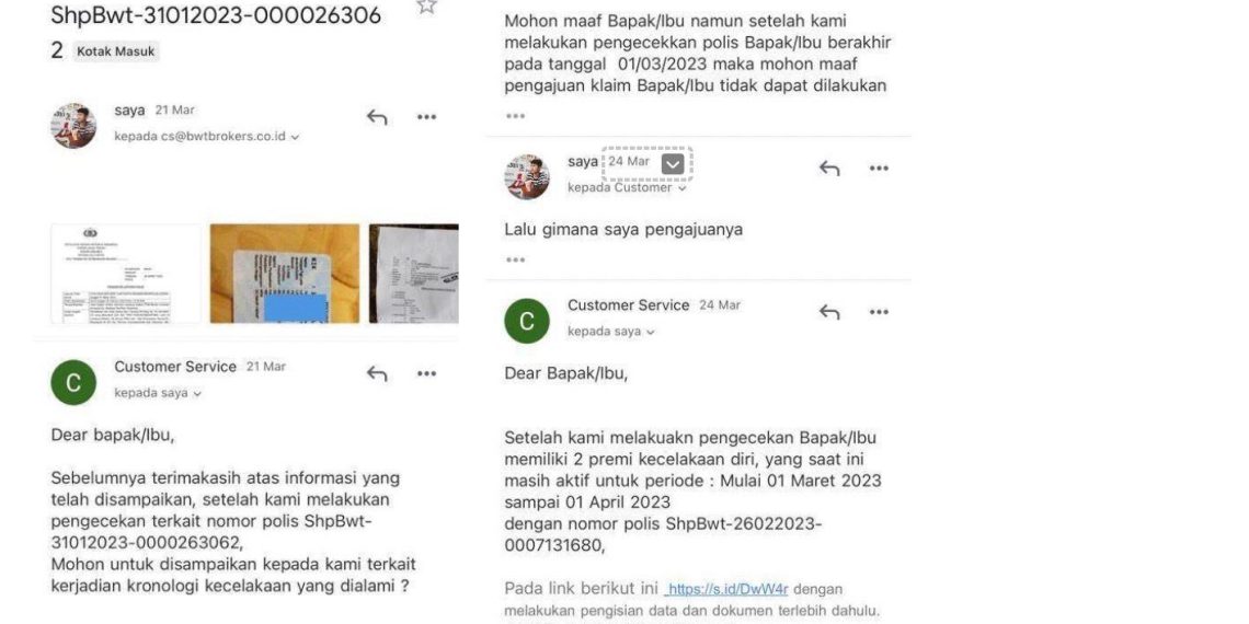 Penolakan Klaim Asuransi Kecelakaan Asuransi Sinar Mas, Penting Pahami Ketentuan Polis Asuransi