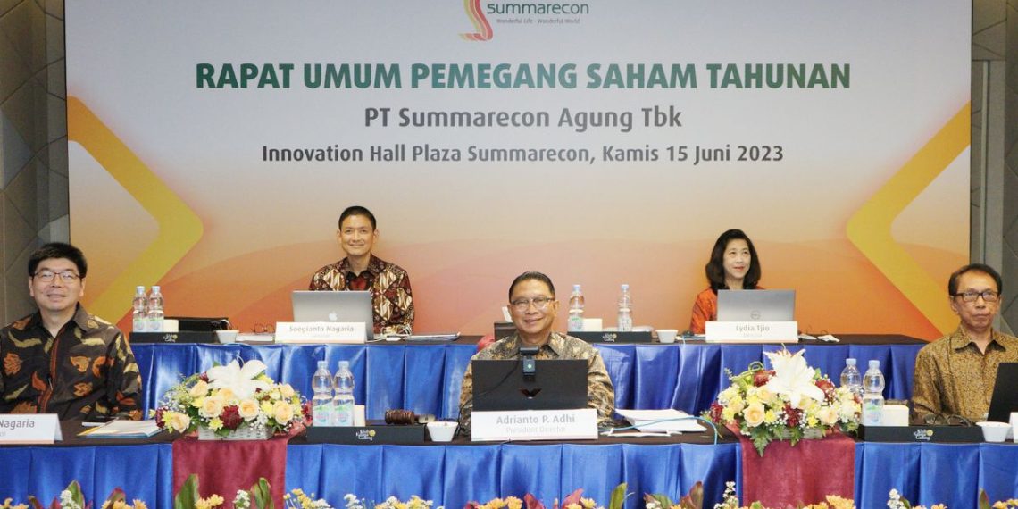Summarecon Agung (SMRA) Siap Tebar Dividen Rp115 Miliar