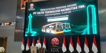 VKTR Teknologi Mobilitas Resmi Melantai di BEI, Incar Dana Segar Rp875 M