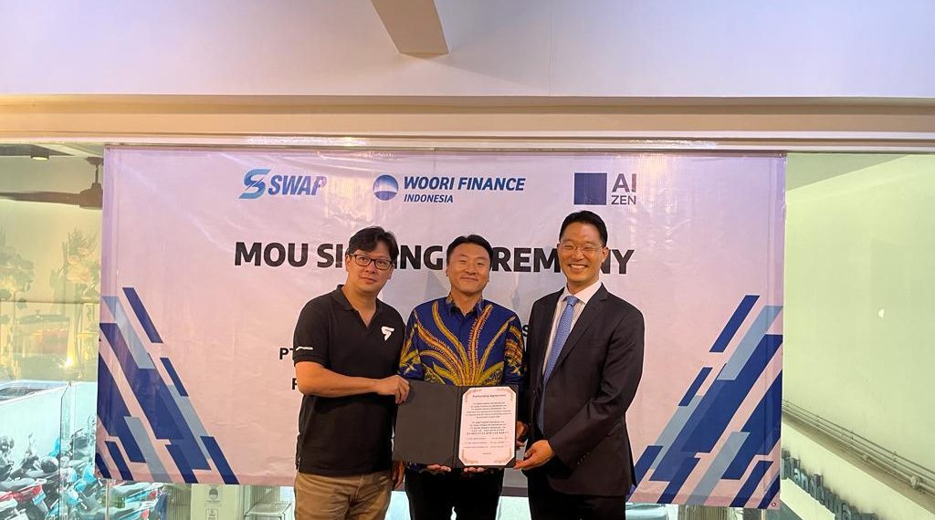 Masuk ke Pembiayaan Motor Listrik, Woori Finance Gandeng AIZEN Global dan SWAP
