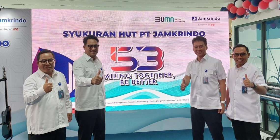 Hingga Mei 2023, Jamkrindo Cetak Volume Penjaminan Rp144,59 Triliun