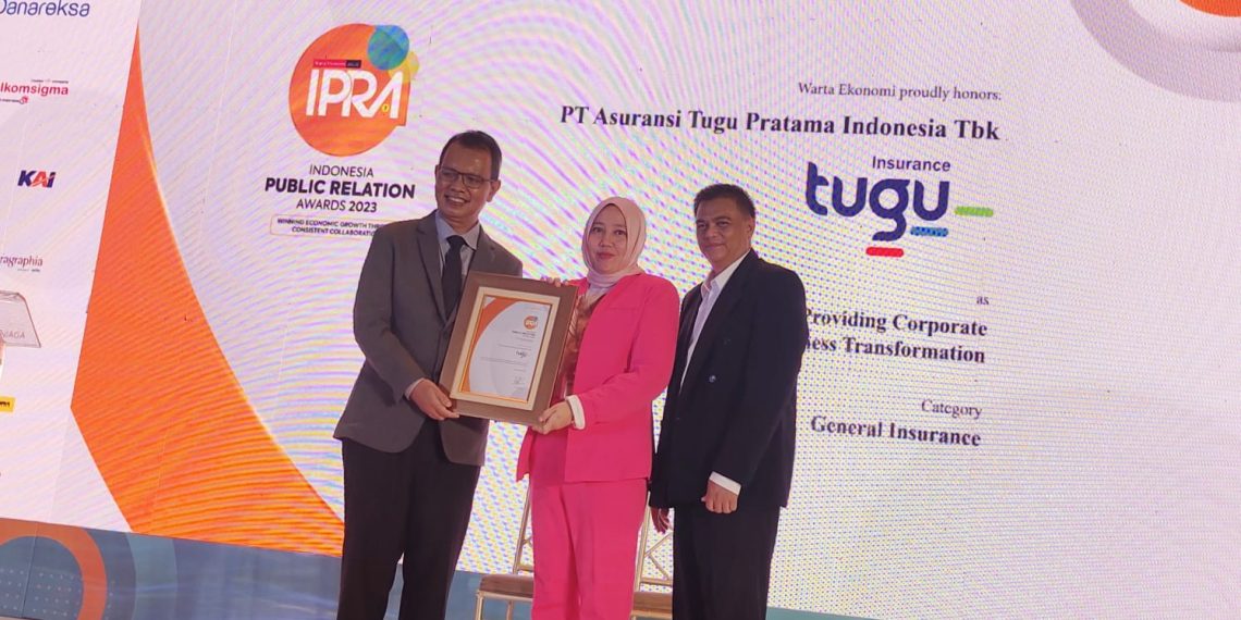 Konsisten Optimalkan Komunikasi, Tugu Insurance Raih IPRA 2023