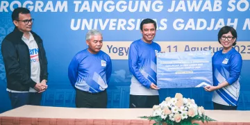Bank BTN Berikan Bantuan TJSL 50 Unit Sepeda ke UGM