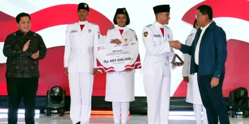 Bank Mandiri Group Berikan Apresiasi Anggota Paskibraka Tingkat Pusat